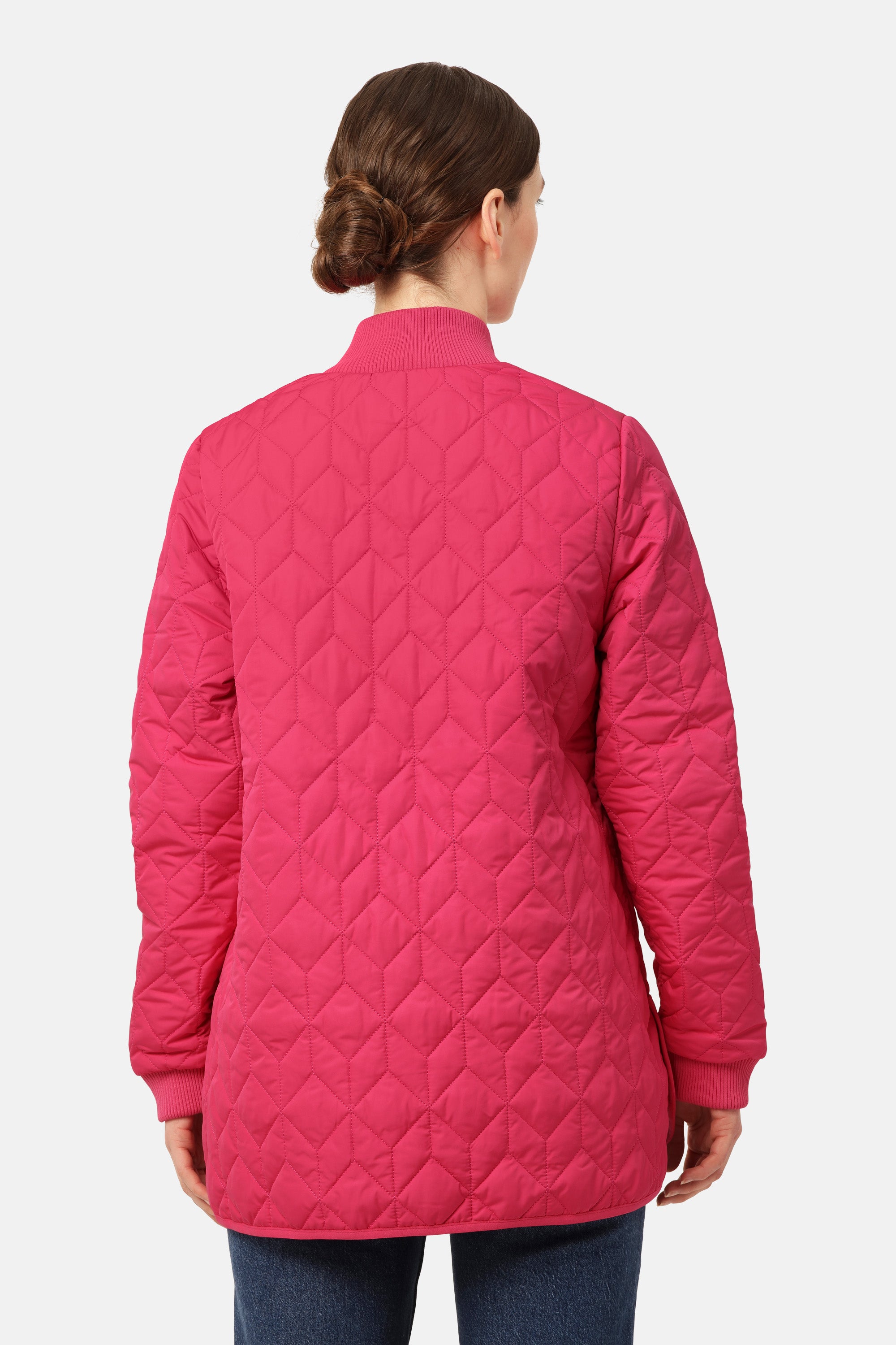 Ilse Jacobsen Hornbæk Outerwear Quilt Jacket Jacket 917 Magenta